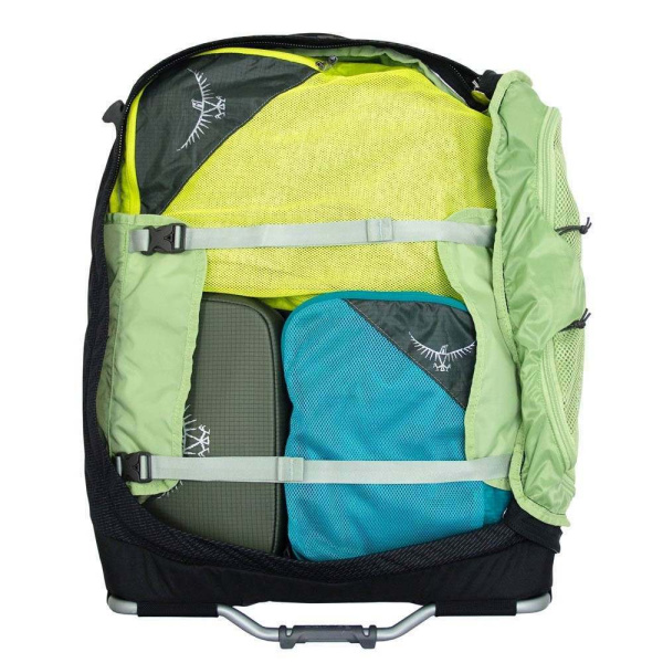 Сумка на колесах OZONE 42 (black; 55*36*23см)